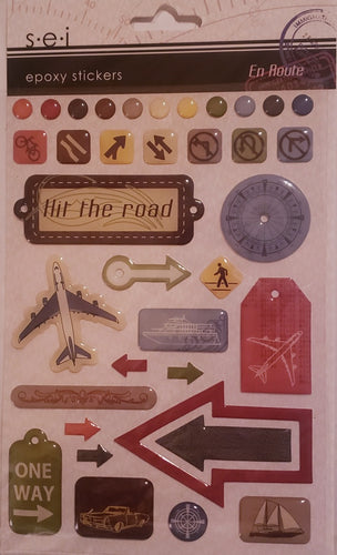 SEI - epoxy stickers - en route
