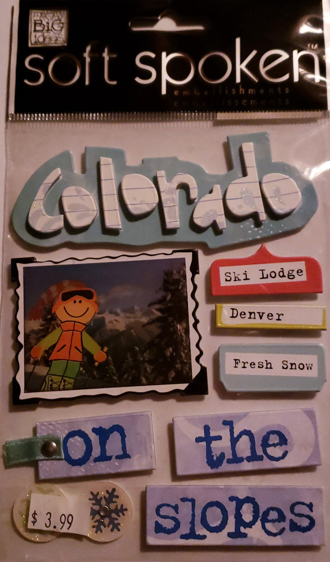 Me and my big ideas MAMBI - 1 dimensional sticker sheets - soft spoken Colorado kids