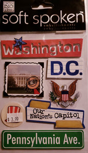Me and my big ideas MAMBI - 1 dimensional sticker sheets - soft spoken Washington DC