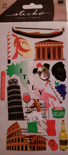 Sticko  - flat sticker sheets - Italy