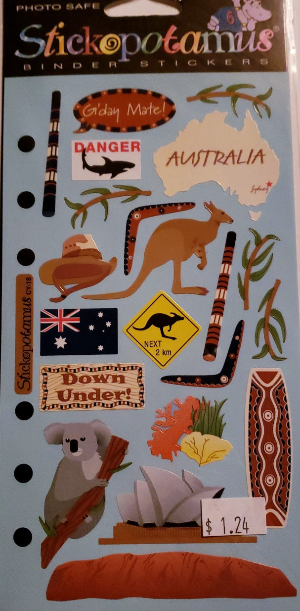 Sticko  - flat sticker sheets - Australia