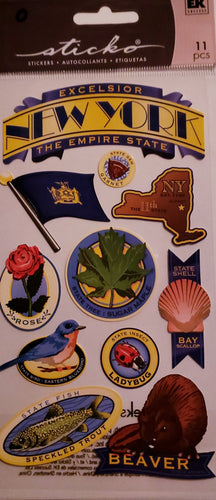 Sticko  - flat sticker sheets - New York