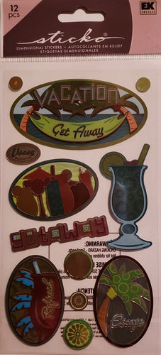 Sticko  - dimensional sticker sheets - spring break