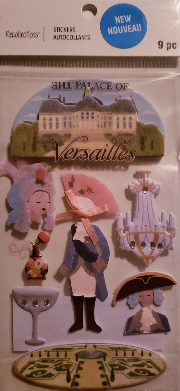 Recollections -  dimensional sticker - Versailles