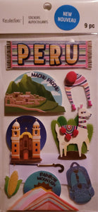 Recollections -  dimensional sticker - Peru