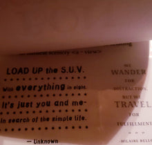 Load image into Gallery viewer, DCWV Die cuts with a view -  quotes sticker stack - vacation
