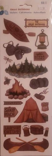 AtD momenta -  flat stickers - Great outdoors icon
