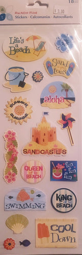 AtD momenta - stickers - beach fun shimmer