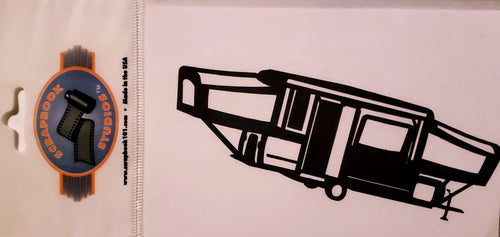 Scrapbook 101 - laser cut design - camper pop up