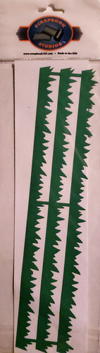 Scrapbook 101 - laser cut design - grass borders