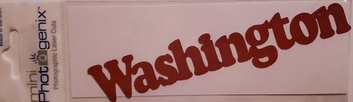 Scrapbook 101 - laser cut design - Washington Photogenix