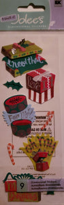 Jolee's Boutique Dimensional Sticker  - a touch of pack -  Christmas gifts