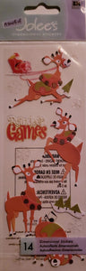 Jolee's Boutique Dimensional Sticker  - a touch of pack -  reindeer games