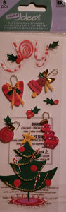 Jolee's Boutique Dimensional Sticker  - a touch of pack -  holiday joy