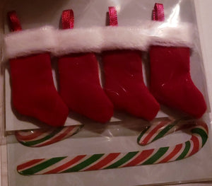 Jolee's Boutique Dimensional Sticker  - large pack - value pack assortment present stocking candy cane