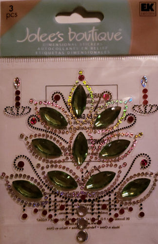 Jolee's Boutique Dimensional Sticker  - small pack - Christmas tree mini jewels