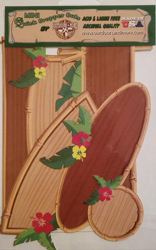 Outdoors and more - mini Quick cropper cuts - wooden signs