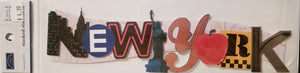 Karen Foster - stacked statment sticker sheet title - New York