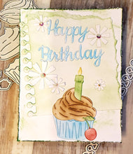Load image into Gallery viewer, Dies ... to die for metal cutting die - Seasons Add on Words with Shadows - Works with the Seasons words collections - My Me We Day The I You Happy