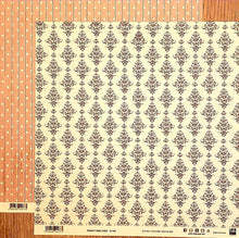 Load image into Gallery viewer, FabScraps Double Sided card stock paper 12 x 12 - Fleur