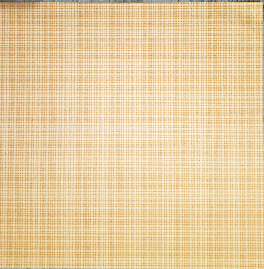 Karen Foster -  single Sided paper 12 x 12 - yellow plaid