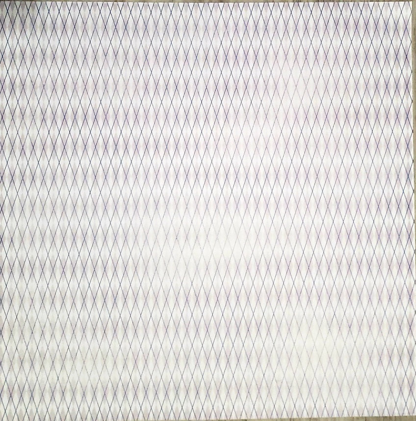 Karen Foster -  single Sided paper 12 x 12 - purple diamonds argyle