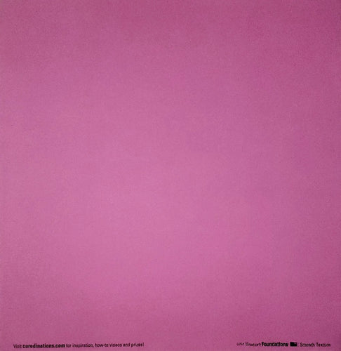 Core'dinations - foundations  smooth solid color cardstock - 12 x 12 - Garden Orchid purple