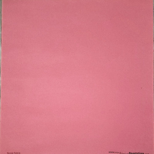 Core'dinations - foundations  textured solid color cardstock - 12 x 12 - Lotus flower lutus pink