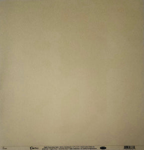 Worldwin colormates smooth solid color cardstock - 12 x 12 - light chocolate malt