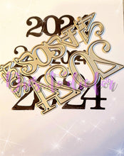 Load image into Gallery viewer, Dies ... to die for LLC metal cutting die - 2024 year set - New Years, Graduation