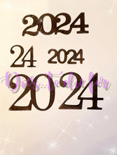 Load image into Gallery viewer, Dies ... to die for LLC metal cutting die - 2024 year set - New Years, Graduation