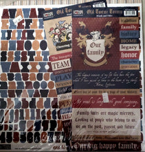 Load image into Gallery viewer, The paper loft - 12 x 12 scrapbook page kit  - old towne tavern