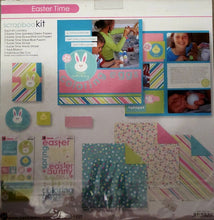 Load image into Gallery viewer, Pebbles Inc - 12 x 12 scrapbookit page kit  - Easter time