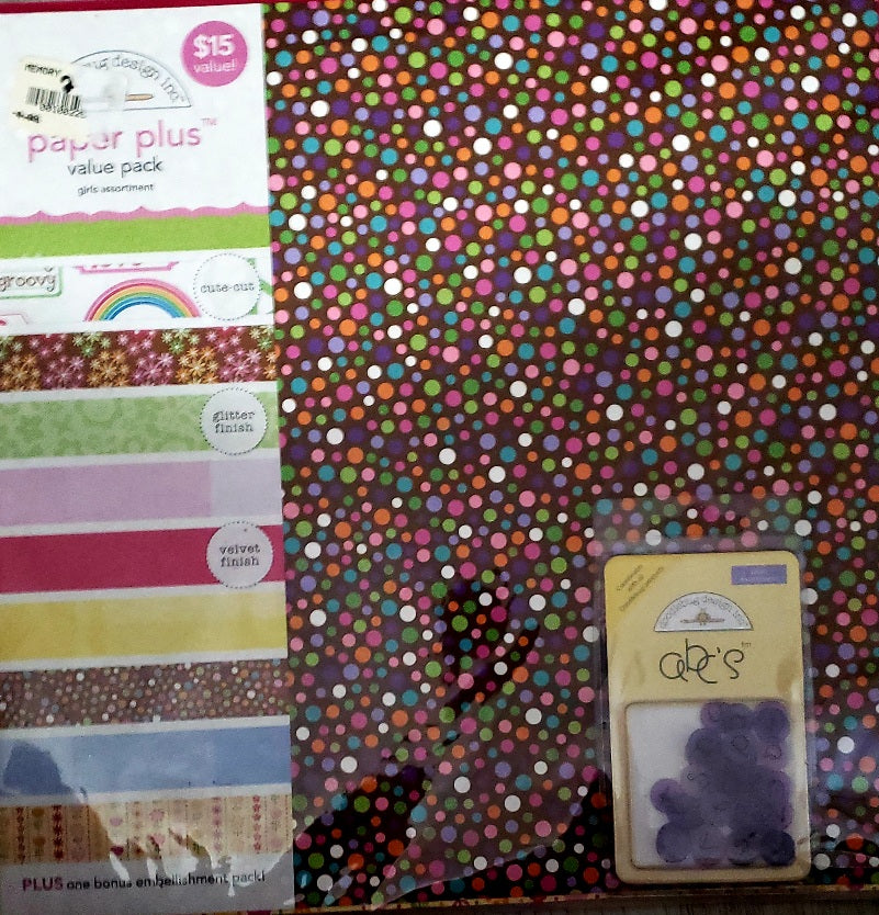 Doodlebug designs inc - 12 x 12 scrapbook paper value pack - girl assortment