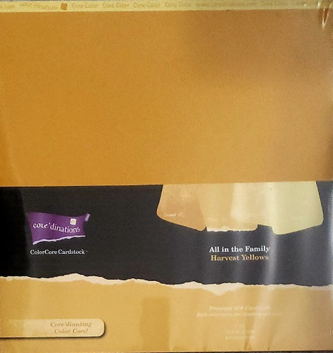 Core'dinations cardstock All in the family Paper Pack 12