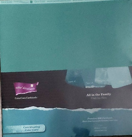 Core'dinations cardstock All in the family Paper Pack 12