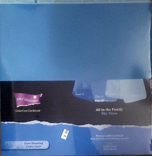 Core'dinations cardstock All in the family Paper Pack 12