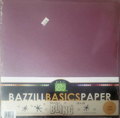 Bazzill basics bling Paper Pack 12