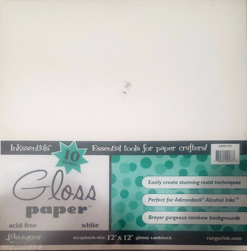 Ranger Inkssentials Paper Pack 12