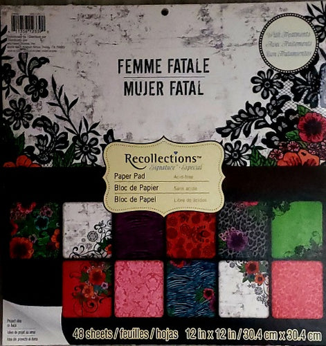 Recollections Paper stack 12