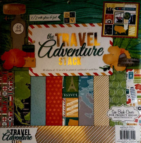 Die cuts with a view Paper stack 12