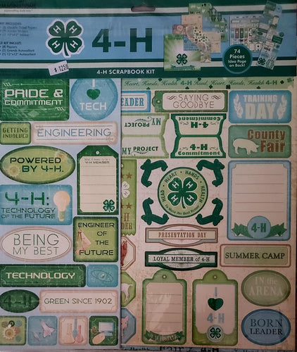 Creative Imaginations - 12 x 12 page kit - 4H