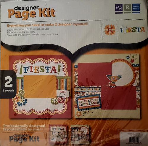 We r memories - 12 x 12 page kit - fiesta