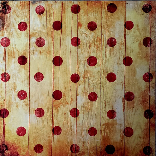 Daisy D's Single sided paper 12 x 12 - market polka dot