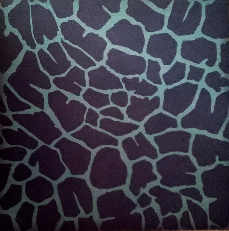 12 x 12 scrapbook single sided paper  - giraffe print pattern