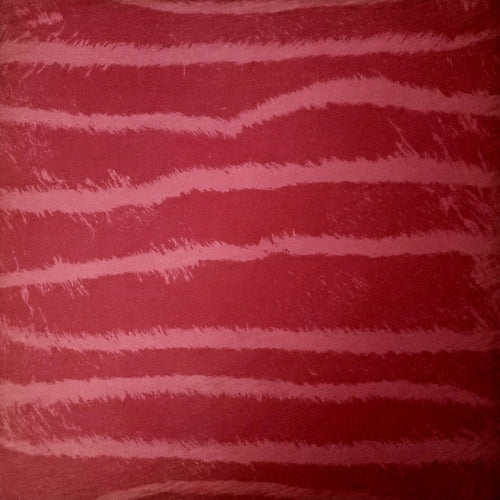 12 x 12 scrapbook single sided paper  - burgundy tiger print