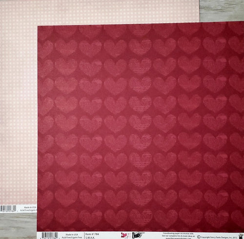 Fancy pants double sided paper 12 x 12 - SWAK