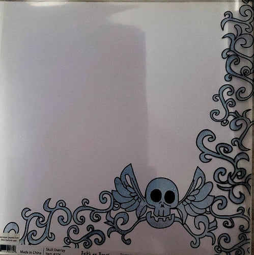 Fancy Pants  - acetate sheet 12 x 12 -  overlay trick or treat