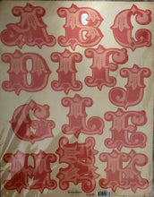 Load image into Gallery viewer, My Minds Eye 12 x 15 XL monogram punchout sheet- Tres Jolie Je Taime