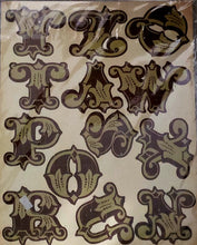 Load image into Gallery viewer, My Minds Eye 12 x 15 XL monogram punchout sheet- Tres Jolie Oui Oui